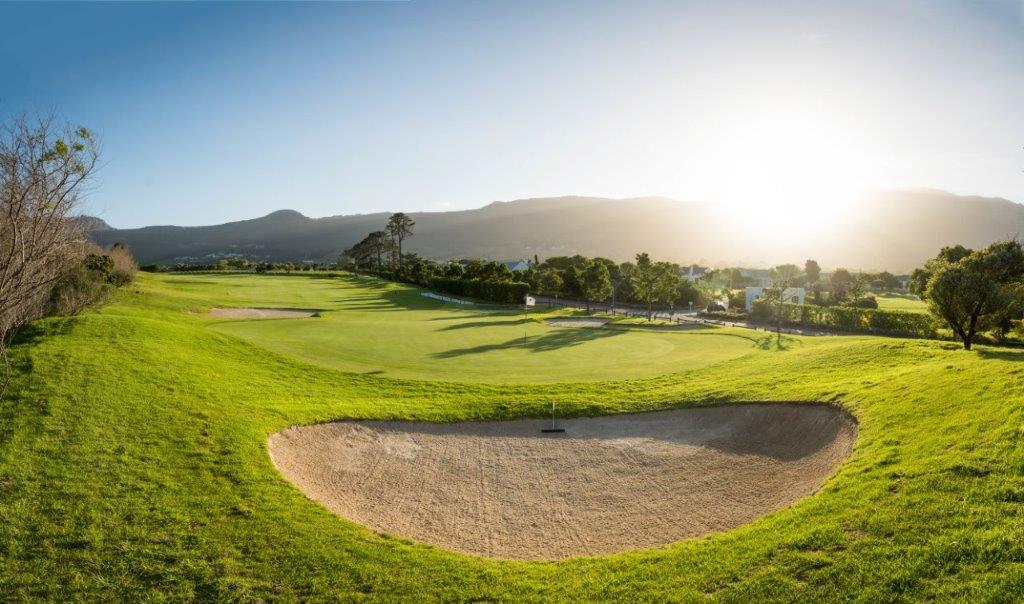 Sixth hole at Steenberg Golf Course