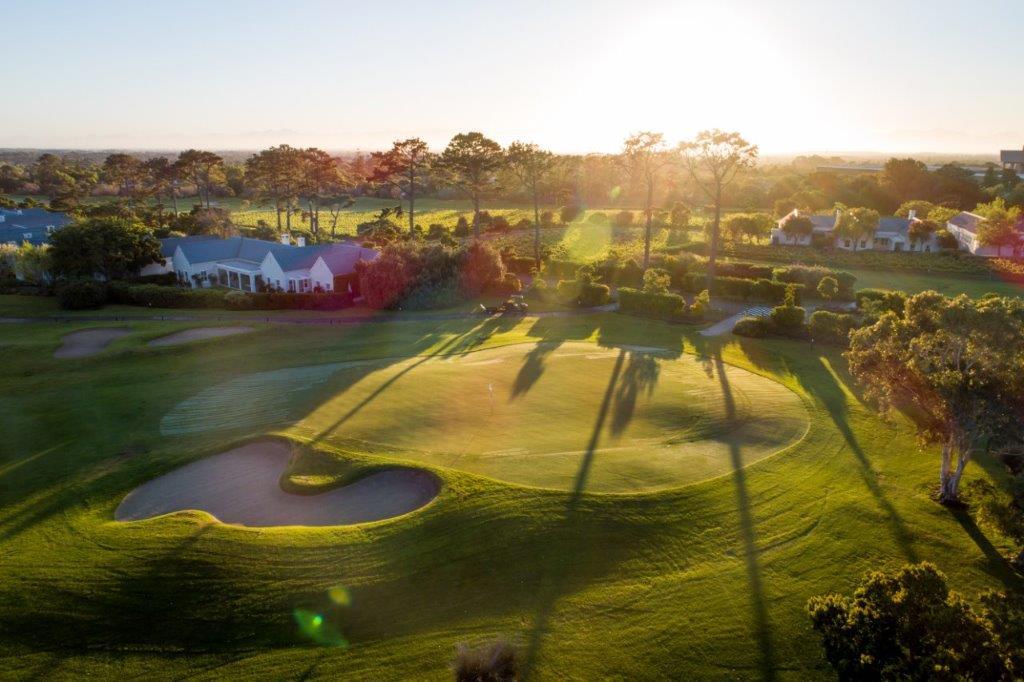 Eighth hole at Steenberg